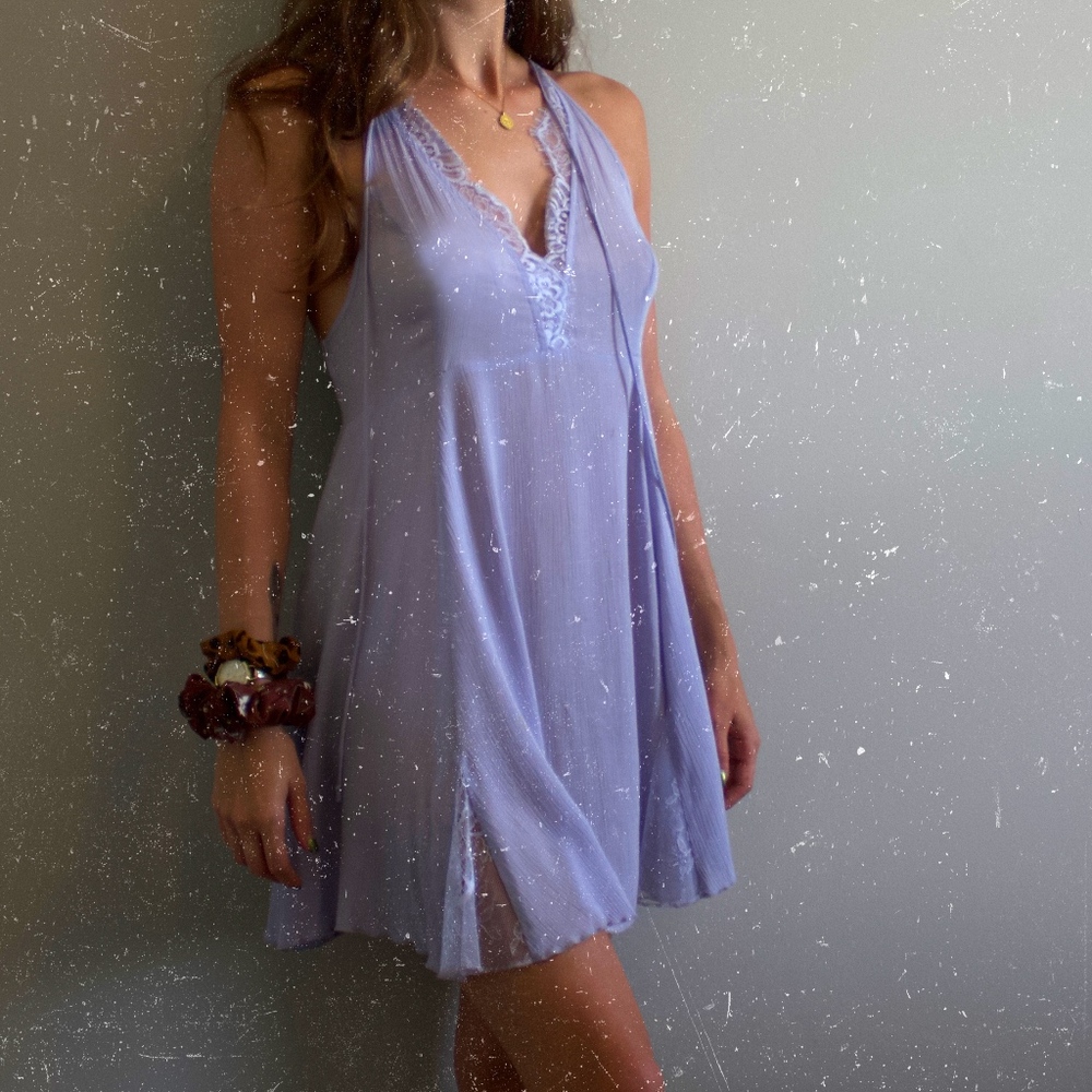 Free People Periwinkle Intimately Slip